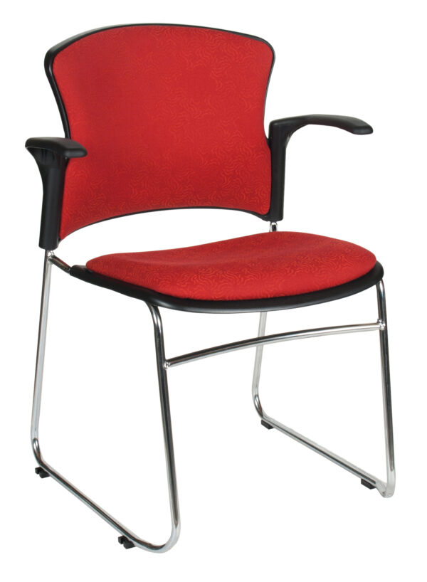 Focus Stackable Hospitality Chair Sled Base With Arms