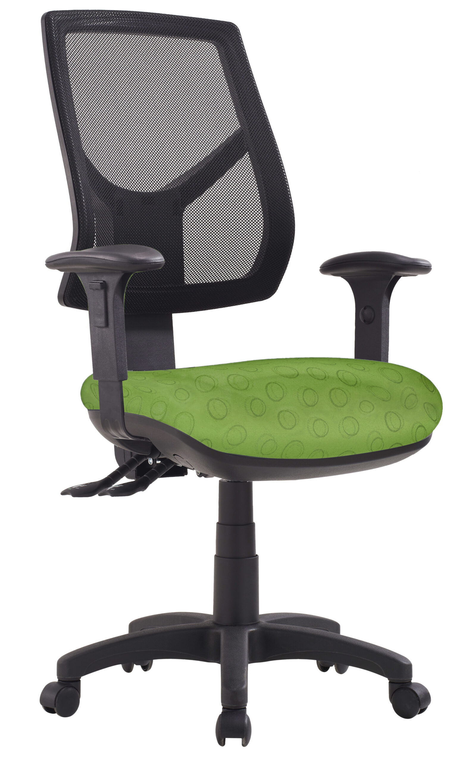 Avoca 2 Lever High Mesh Back Task Chair With Arms
