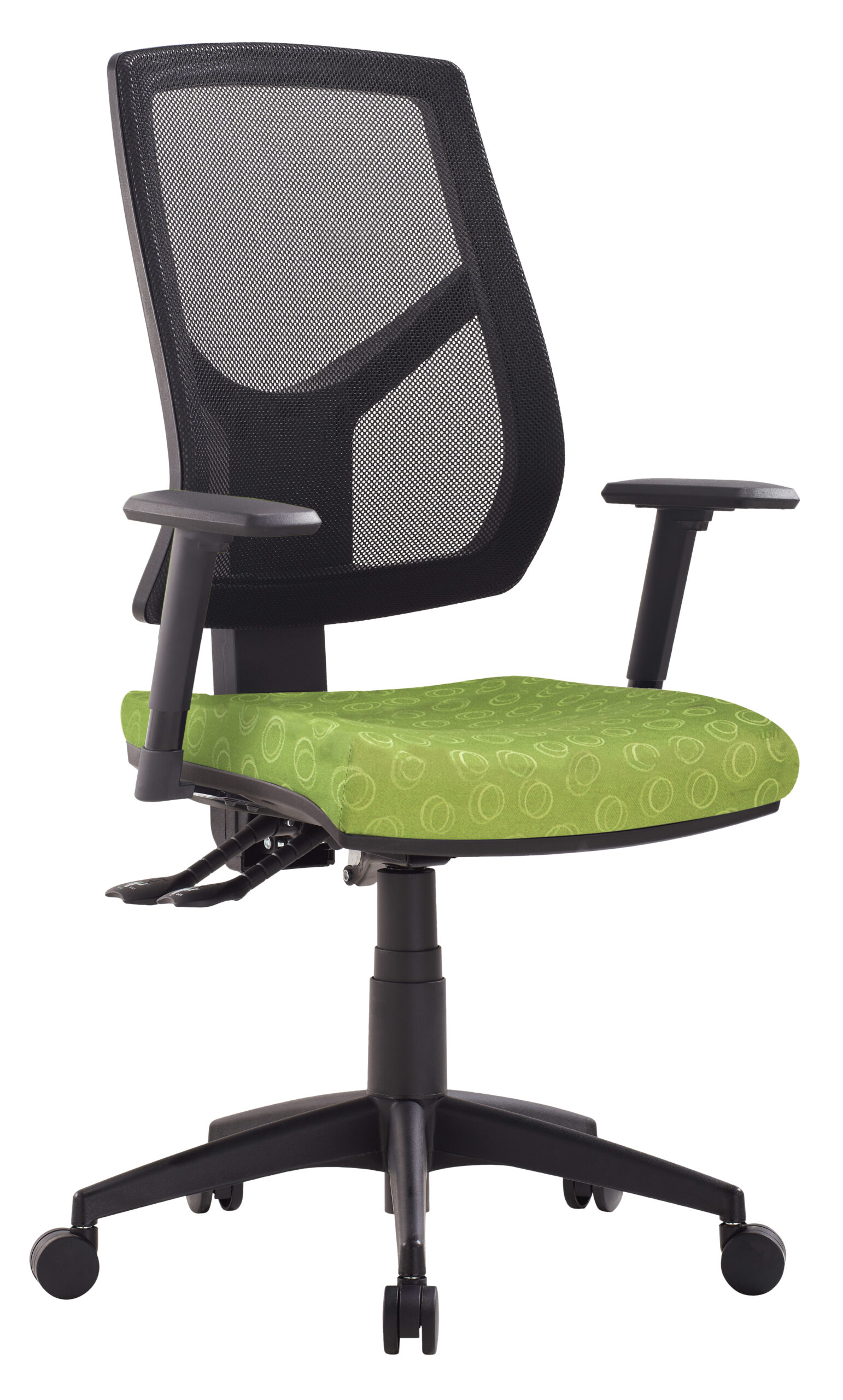 Vesta 2 Lever High Mesh Back Square Seat Task Chair With Arms