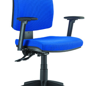Virgo 2 Lever Low Back Square Seat Task Chair With Arms