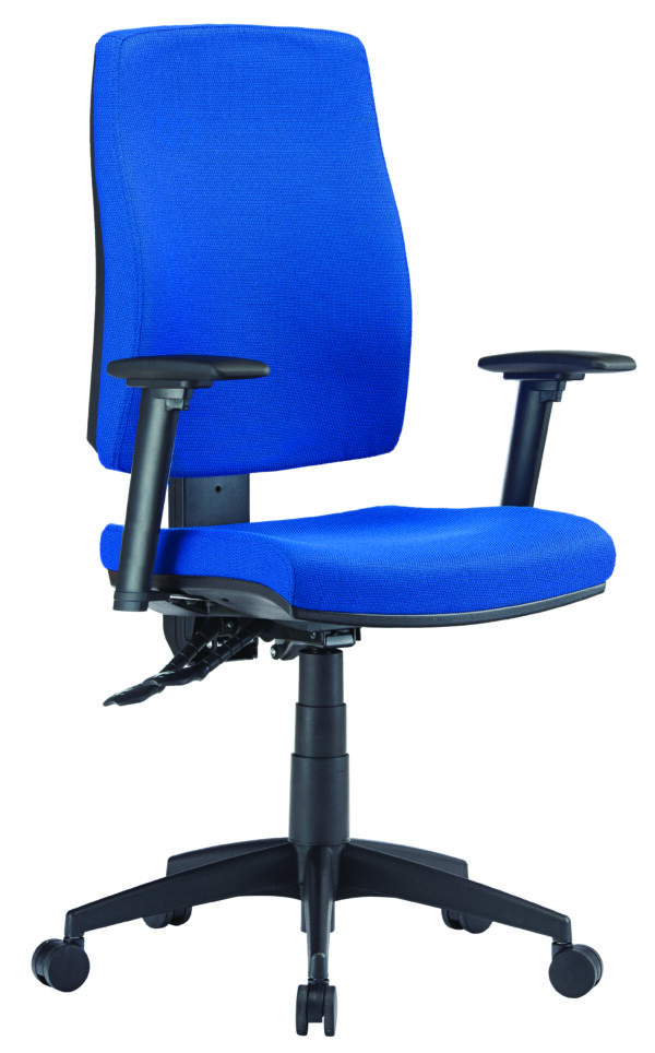 Virgo 2 Lever High Back Square Seat Task Chair With Arms