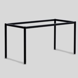 black table frame
