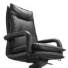 leather executive chair mechanism with arms