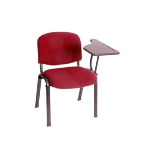 fabric chair with left tablet arm