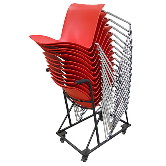 stackable sled base chair
