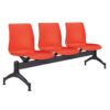 Orange Global Beam chairs 3 seaters