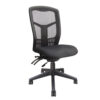 mesh back chair mechanism with long backrest