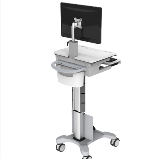 Computer Monitor Cart with Hand Activation Torstar Able Office Furniture
