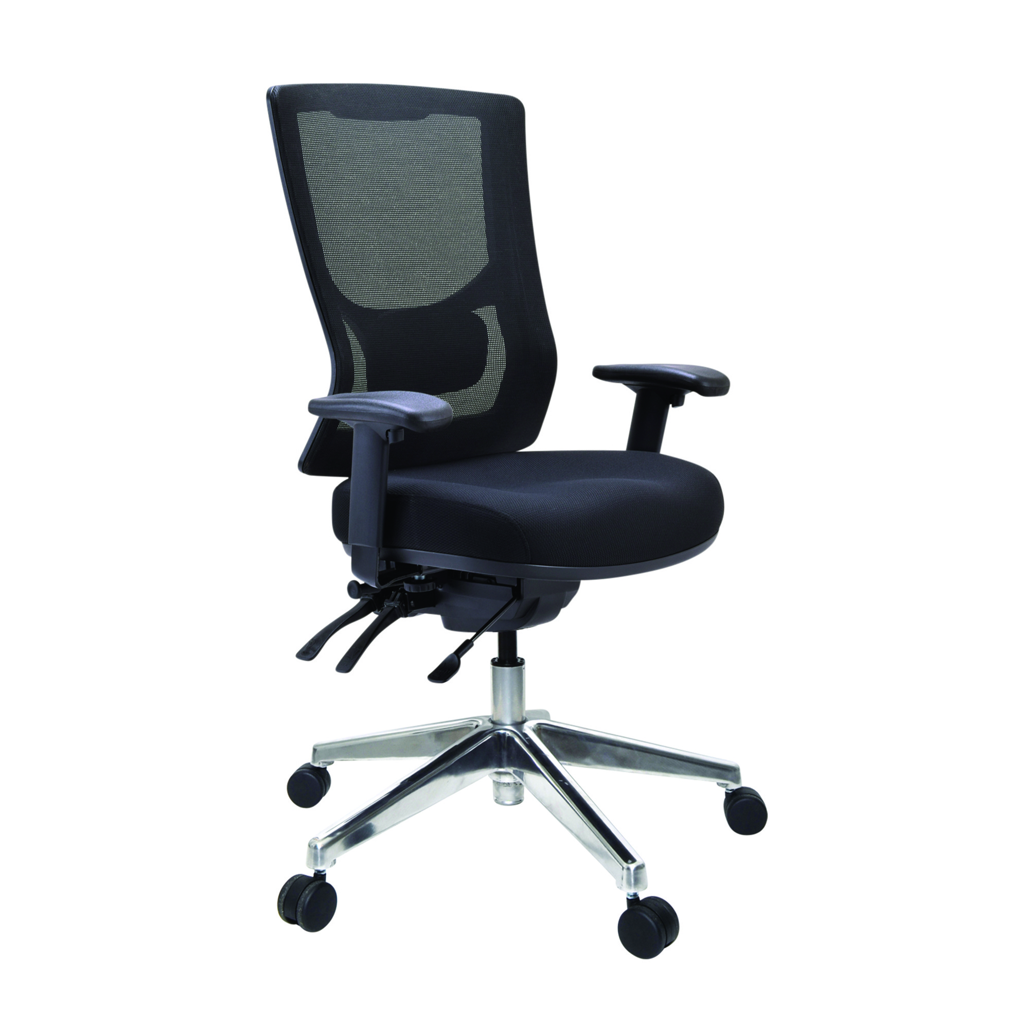 Buro Metro II High Back 24/7 Aluminium Base With Arms Torstar